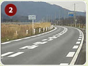 湖周道路から ルート2